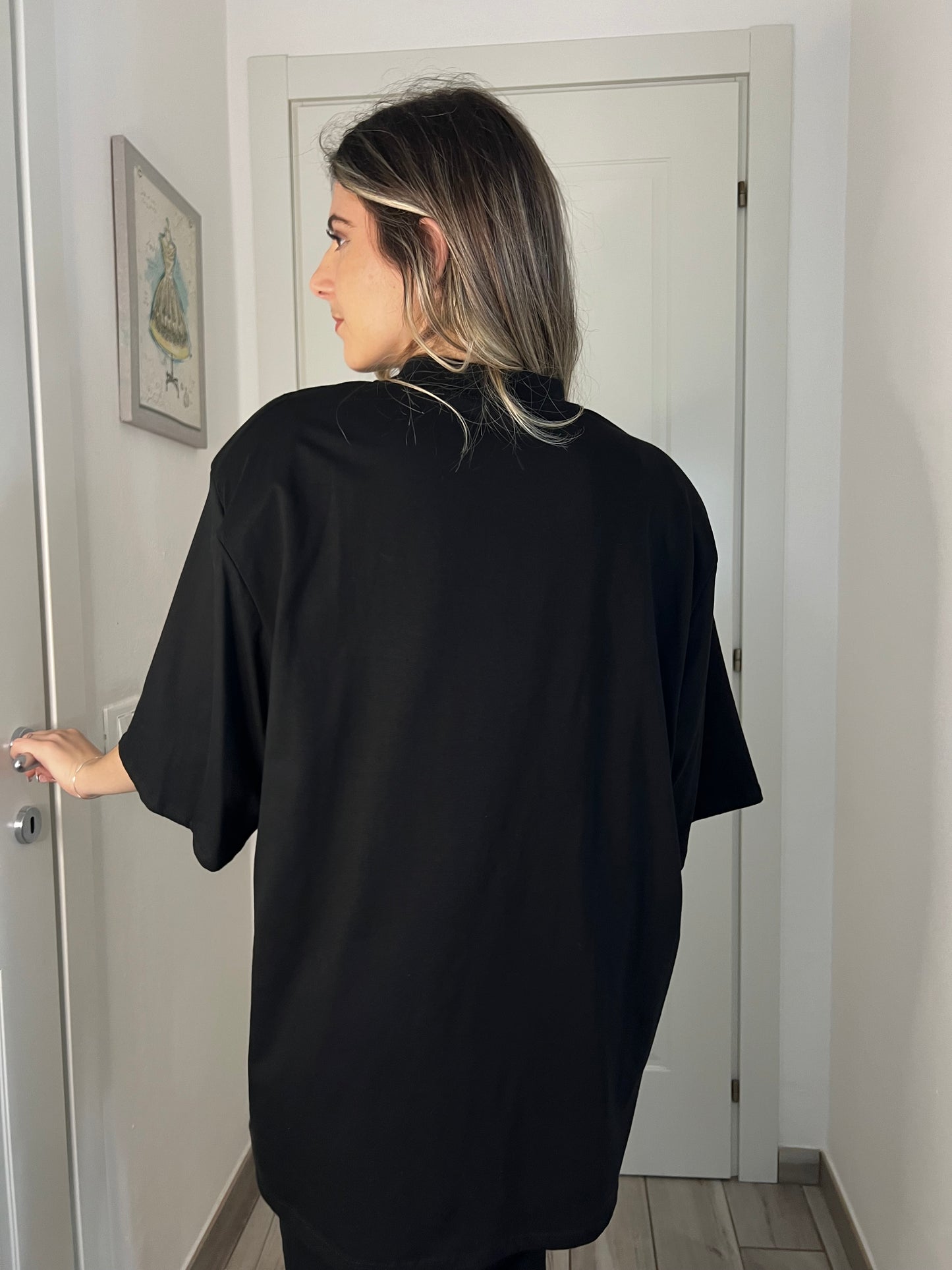 Maglia baguette nera