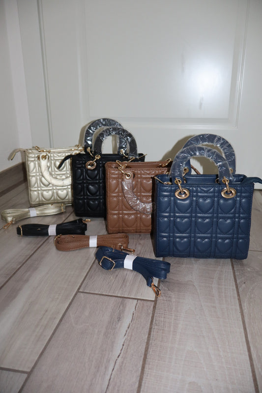 Borsa media dolcecuore con tracolla