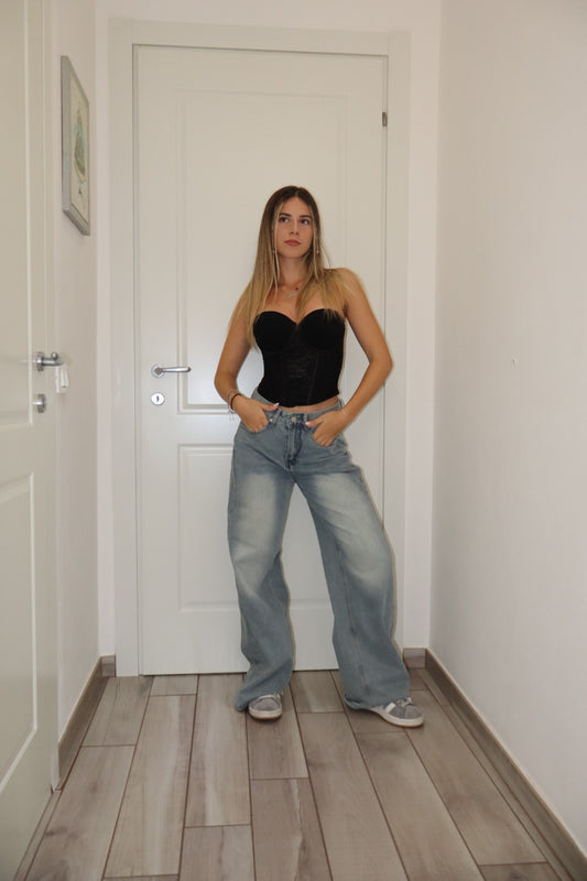 Jeans denim baggy
