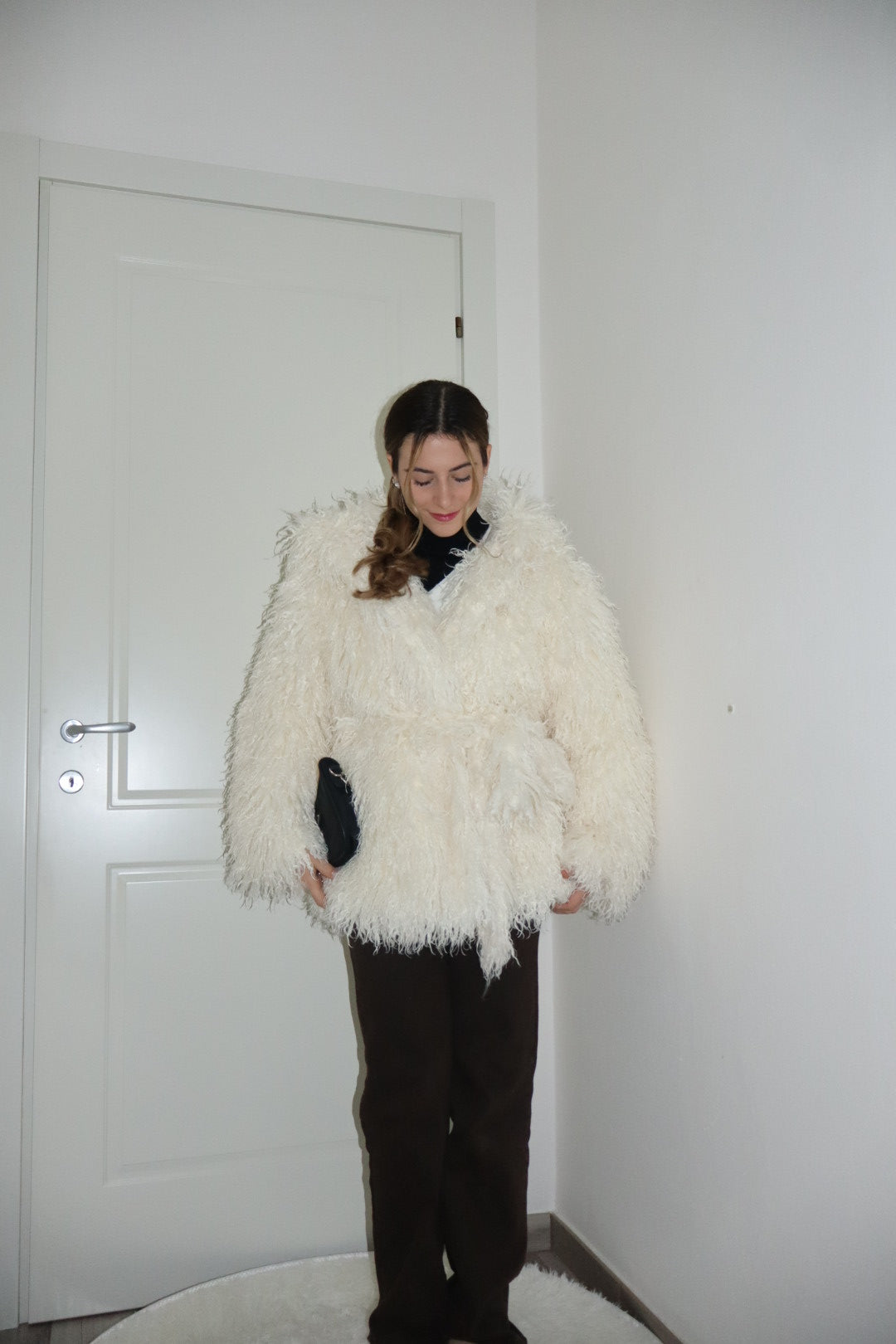 Eco Pelliccia Mongolia “cotton Candy”