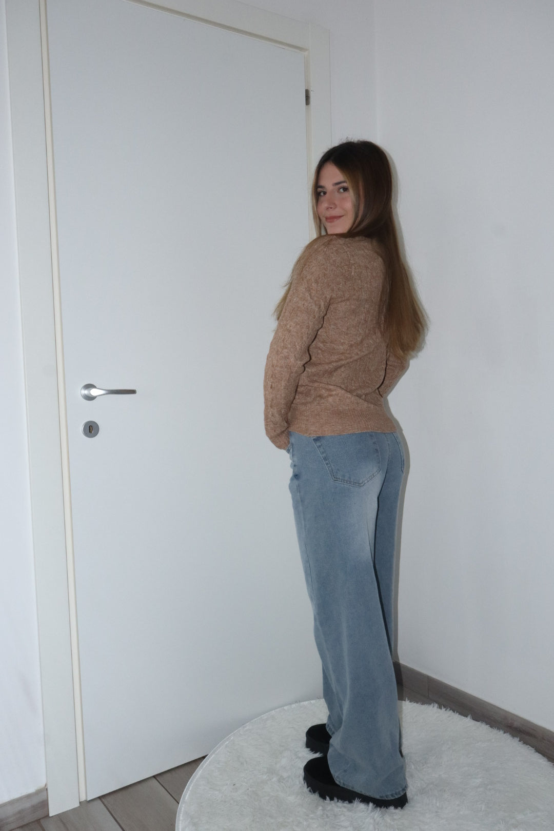 Maglioncino must have lana azzurro,grigio,beige,bianco,cammello