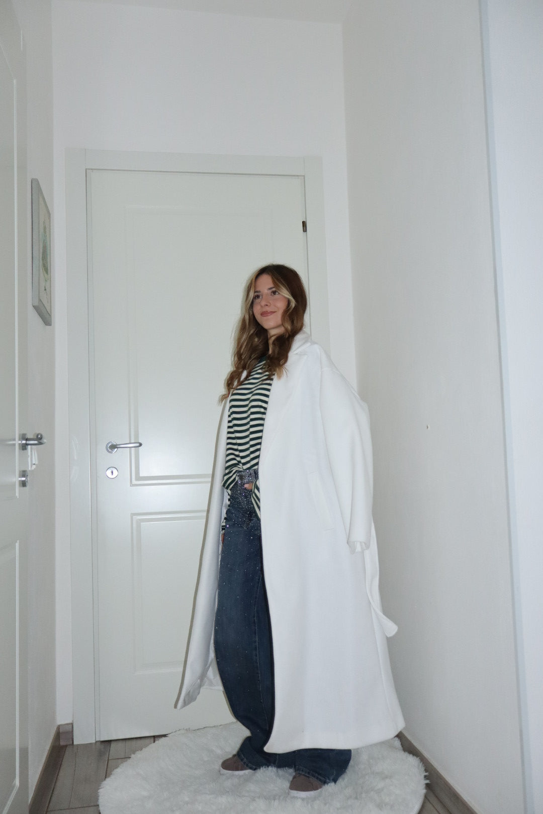 Jeans pioggia Shine blu 44-50