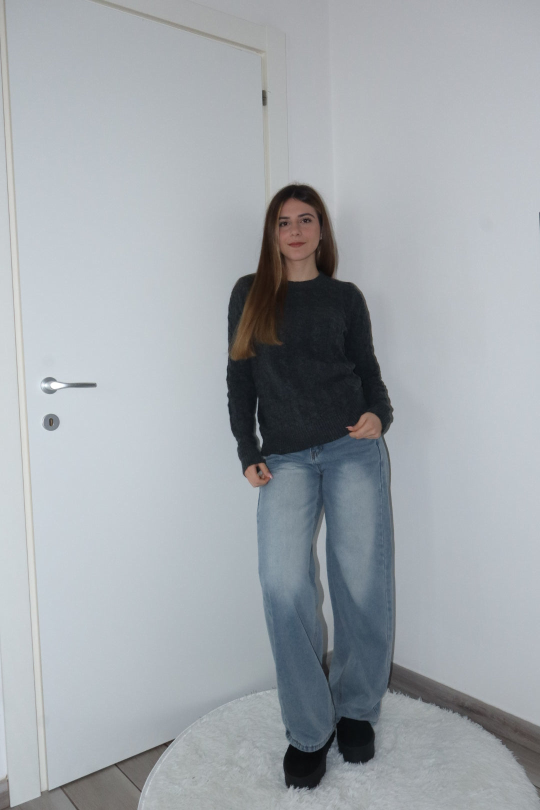 Maglioncino must have lana azzurro,grigio,beige,bianco,cammello