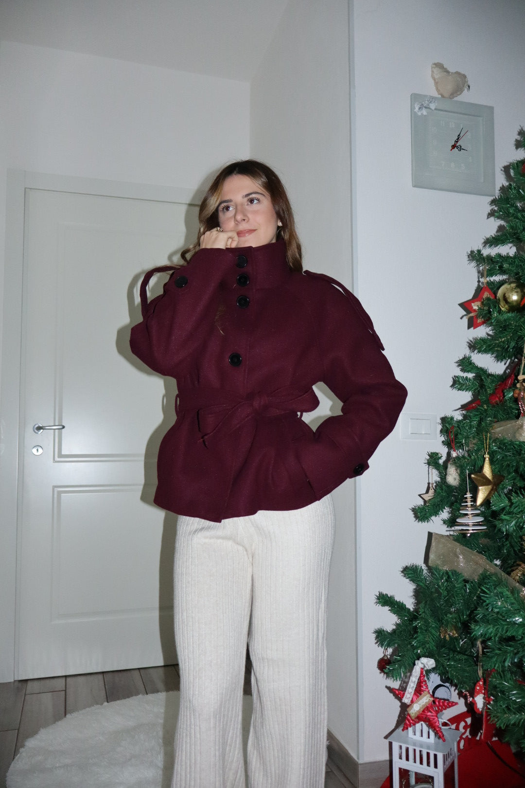 Trench cappottino Budapest beige,bordó,grigio,nero,marrone