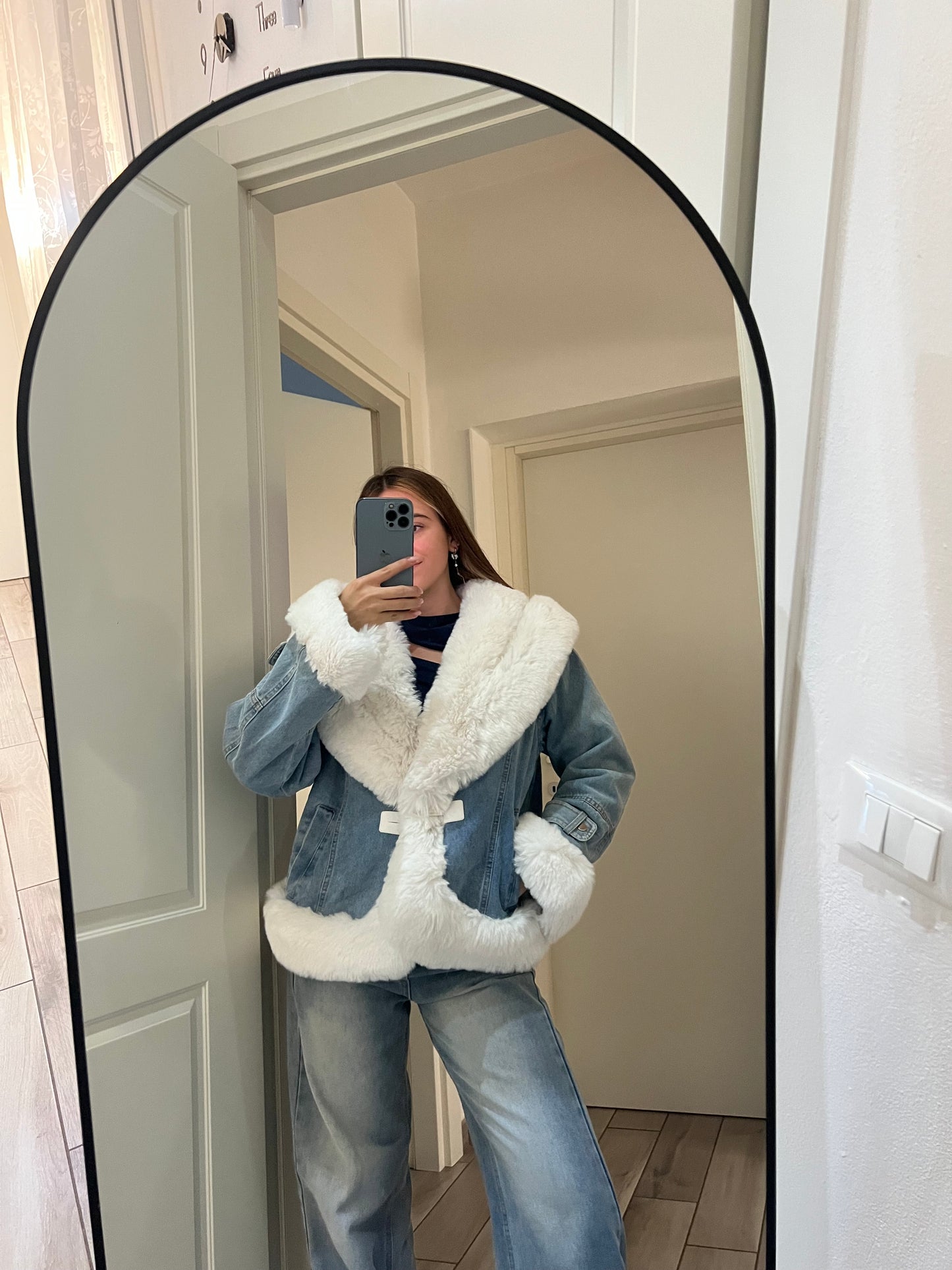 Cappottino con pellicciotto