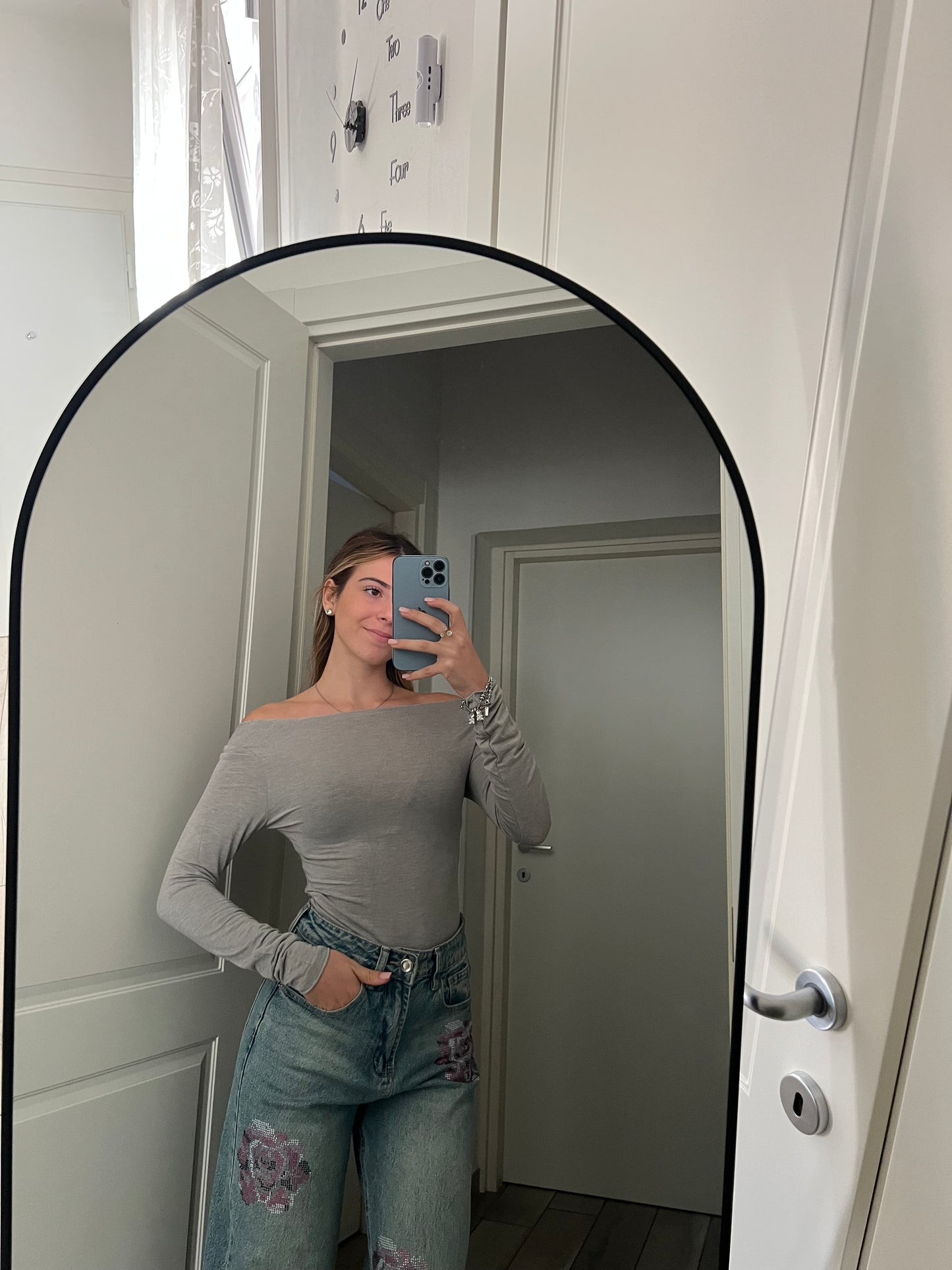 Body velato effetto cashmere