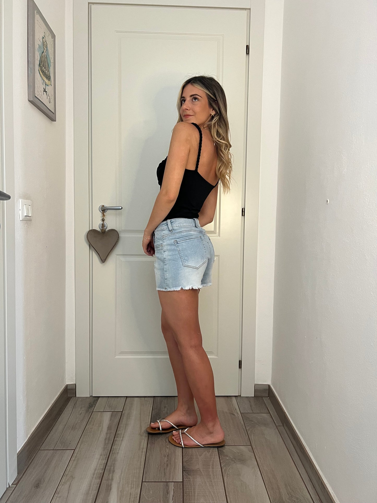 Body cordoncino nero