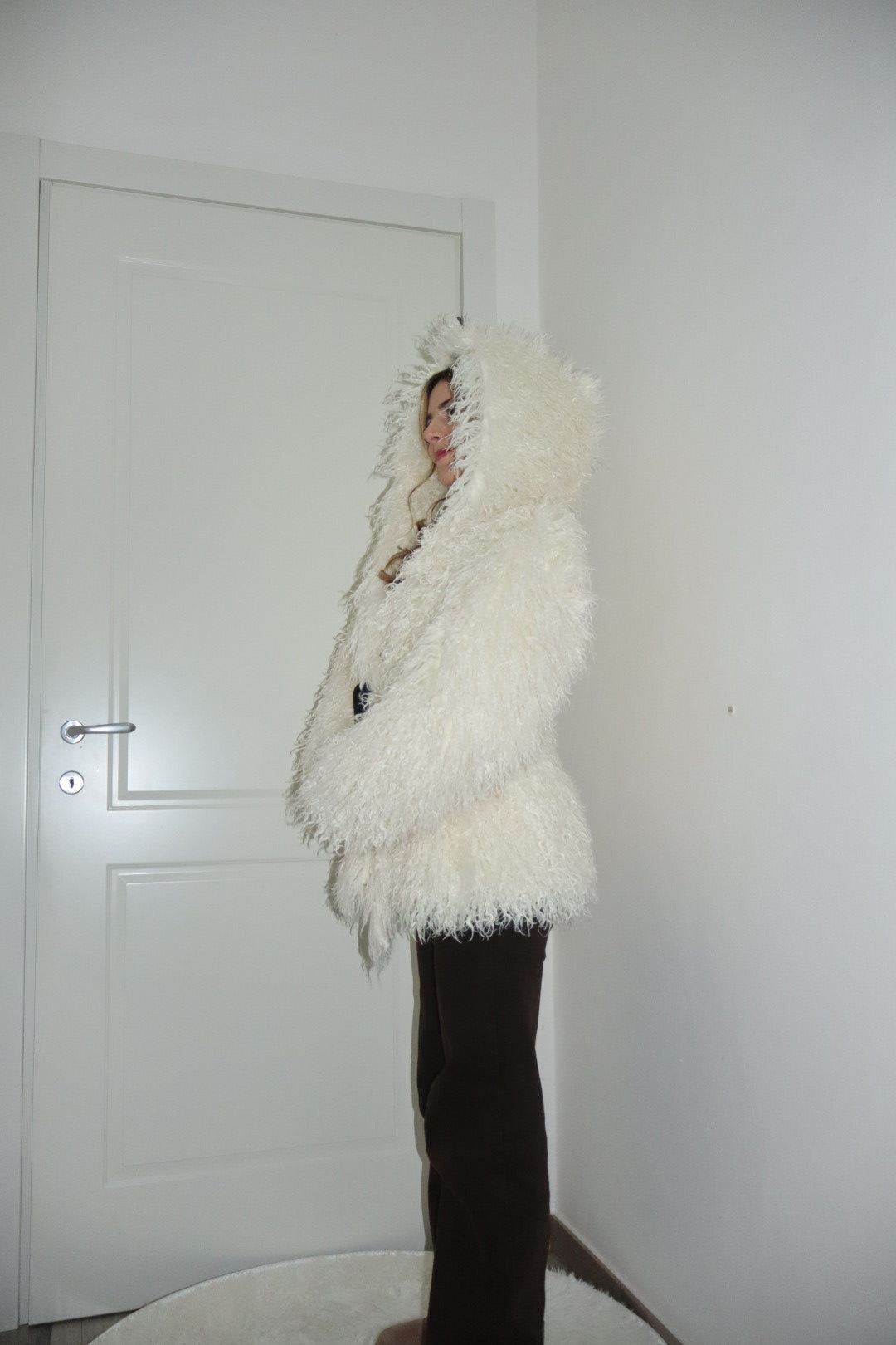 Eco Pelliccia Mongolia “cotton Candy”