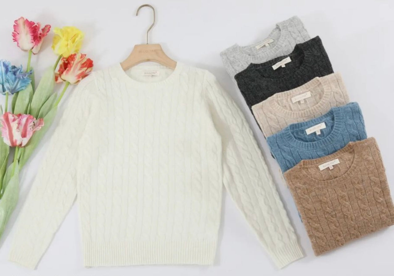 Maglioncino must have lana azzurro,grigio,beige,bianco,cammello